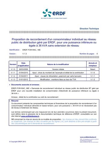 formulaire raccordement erdf formulaire raccordement erdf